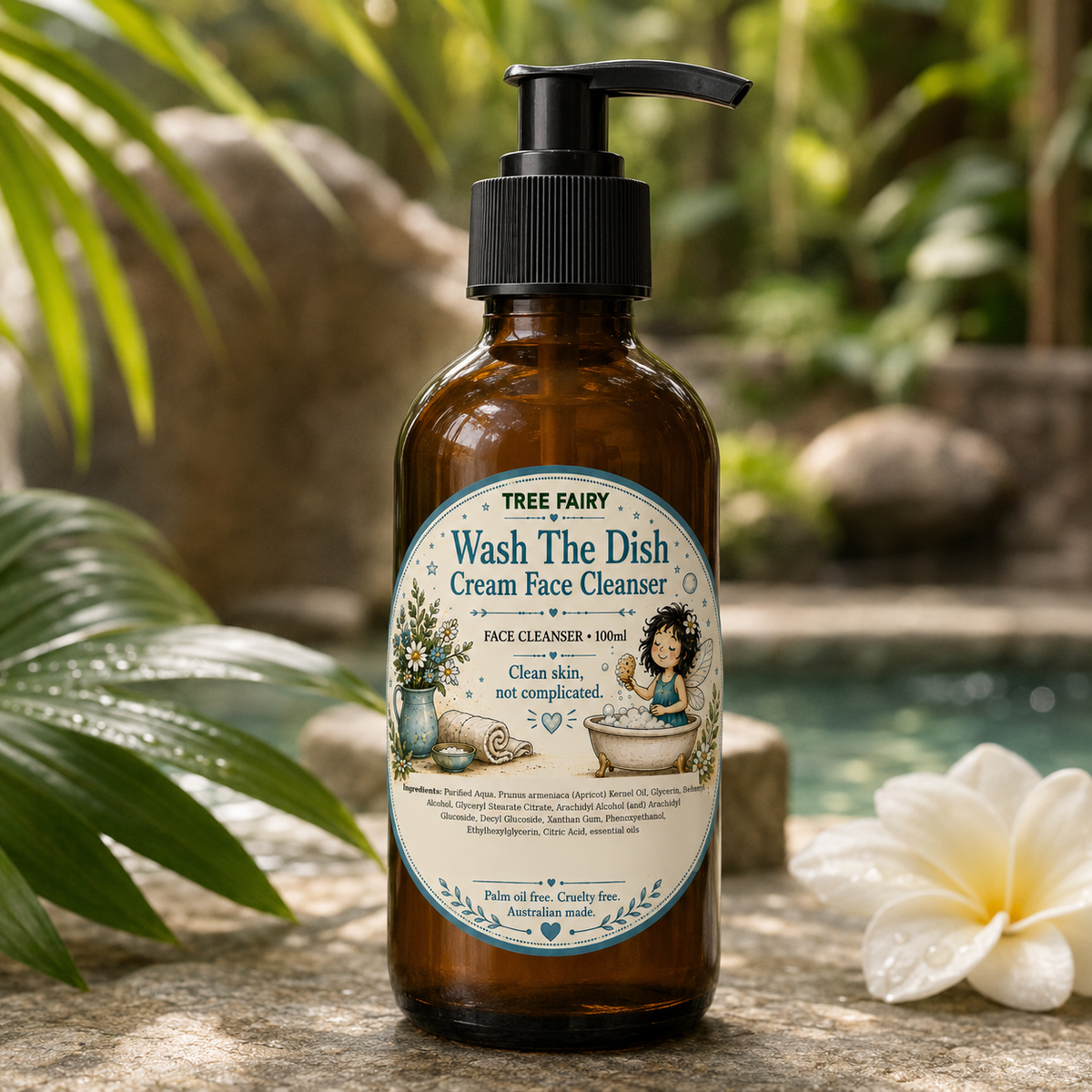 Wash The Dish - Cream Face Cleanser 100ml