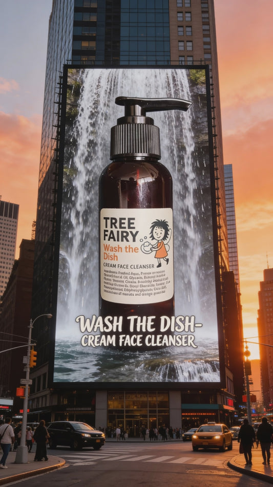 Wash The Dish -  Cream Face Cleanser 100ml