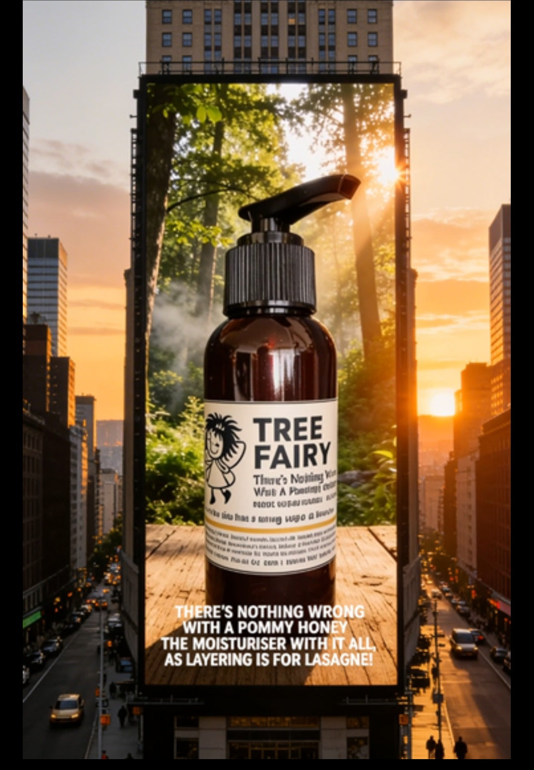 There's Nothing Wrong With A Pommy Honey - Face Moisturiser 100ml